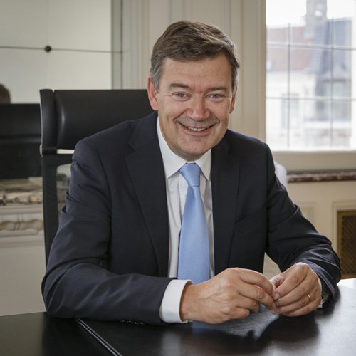 Portrait President Hourdain