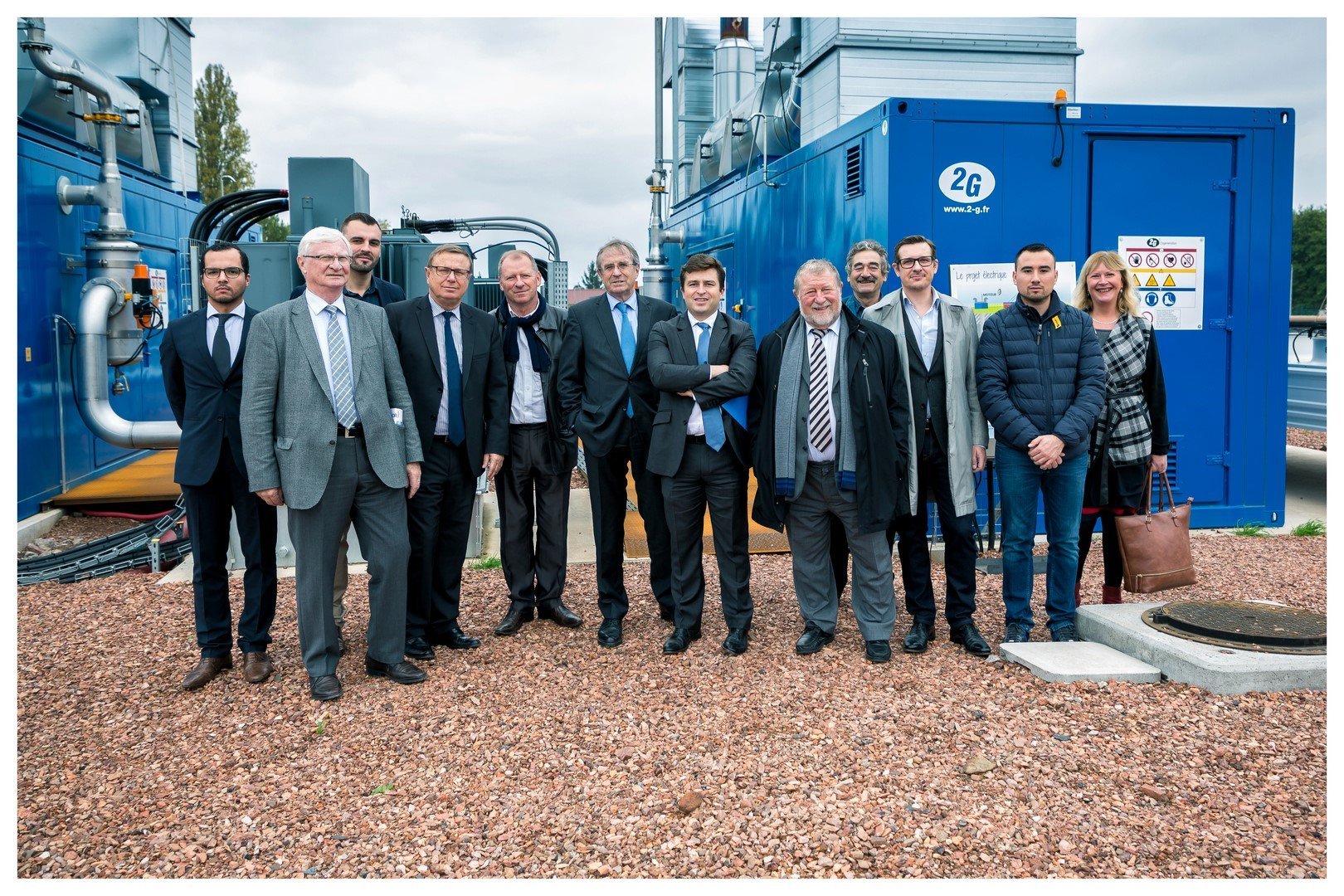 L'inauguration du site d'Avion le 26 octobre, en présence notamment de Julien Moulin, Président de Gazonor, Philippe Vasseur, commissaire spécial à la revitalisation et à la réindustrialisation des Hauts-de-France, et de Philippe Rapeneau, vice-président au Conseil régional chargé du développement durable, de la 3ème Révolution industrielle et de la transition énergétique.