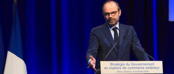 Nouvelle strat&eacute;gie commerce ext&eacute;rieur par Edouard Philippe